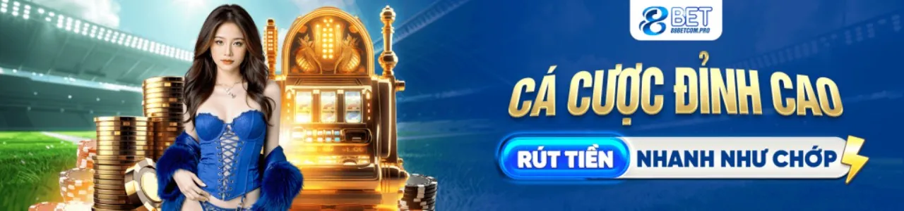 Hình ảnh game nổ hũ F8BET với biểu tượng jackpot lớn